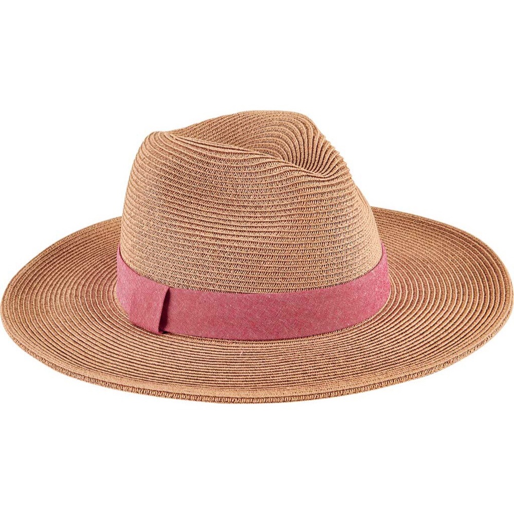 San Diego Hat Company Ultrabraid Panama Fedora Straw Hat - Picture 5 of 6
